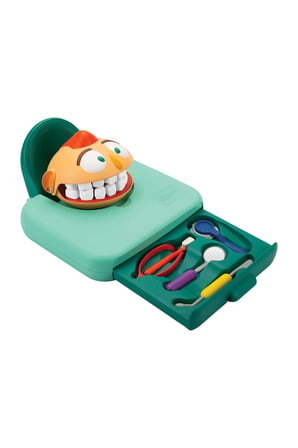 Erkek Çocuk Oyuncak Crafy Dr. Toothy Oyun Hamuru Seti 15 Parça Kız Çocuk Eğitici Oyuncaklar