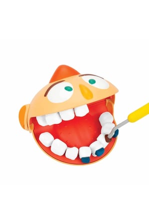 Erkek Çocuk Oyuncak Crafy Dr. Toothy Oyun Hamuru Seti 15 Parça Kız Çocuk Eğitici Oyuncaklar