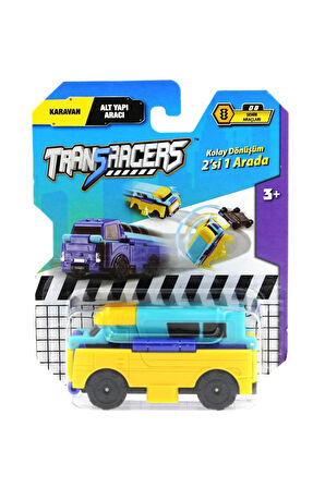 Erkek Çocuk Oyuncak Transracers Dönüşen Araçlar Karavan / Alt Yapı Aracı Kız Çocuk Eğitici Oyuncakla