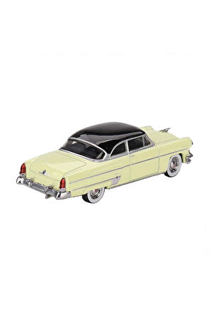 Erkek Çocuk Oyuncak Mini GT 1:64 Lincoln Capri 1954 Premier Yellow Kız Çocuk Eğitici Oyuncaklar