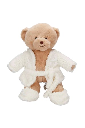Erkek Çocuk Oyuncak Pijamalı Peluş Ayı 40cm Kız Çocuk Eğitici Oyuncaklar