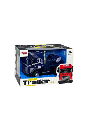 Erkek Çocuk Oyuncak KLX800-247 Sürtmeli Işıklı Müzikli 1:24 Çekici (Tır Kafası) Kız Çocuk Eğitici Oy