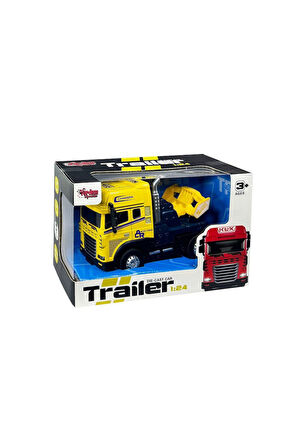 Erkek Çocuk Oyuncak KLX800-247 Sürtmeli Işıklı Müzikli 1:24 Çekici (Tır Kafası) Kız Çocuk Eğitici Oy