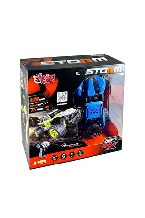 Erkek Çocuk Oyuncak SYR-66764MA Kumandalı 2.4Ghz Şarjlı 1:20 Storm Drift Araba Kız Çocuk Eğitici Oyu