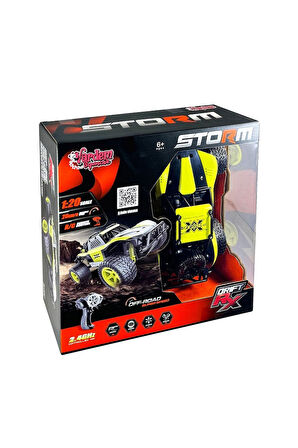 Erkek Çocuk Oyuncak SYR-66764MA Kumandalı 2.4Ghz Şarjlı 1:20 Storm Drift Araba Kız Çocuk Eğitici Oyu
