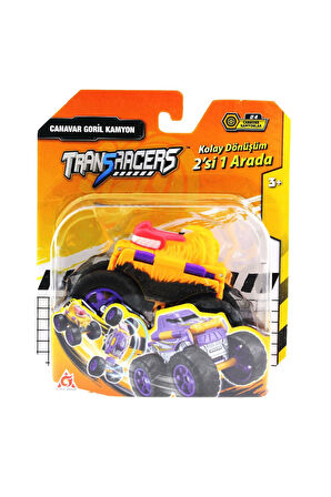 Erkek Çocuk Oyuncak Transracers Dönüşen Araçlar Canavar Goril / Kamyon Kız Çocuk Eğitici Oyuncaklar