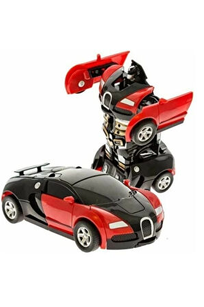 Çocuk Gelişim Oyuncaklar Oyuncak Otomatik Robota Dönüşen Araba Kız Erkek Çocuk Oyuncak