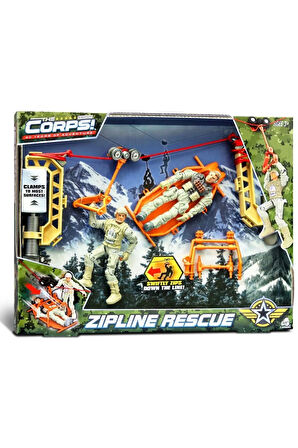 Erkek Çocuk Oyuncak The Corps Zipline Asker Oyun Seti Kız Çocuk Eğitici Oyuncaklar