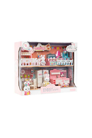 Erkek Çocuk Oyuncak Bay Dreamy Tatlı Zamanı Mini Tavşan Oyun Seti Kız Çocuk Eğitici Oyuncaklar