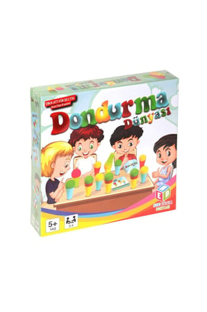 Erkek Çocuk Oyuncak HED 234 Hobi Zeka, Dondurma Dünyası Kız Çocuk Eğitici Oyuncaklar