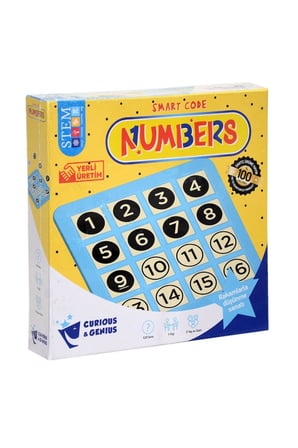 Erkek Çocuk Oyuncak ZMK-1739 Numbers Akıllı Kod Sayılar Kız Çocuk Eğitici Oyuncaklar