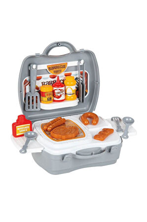 Erkek Çocuk Oyuncak 03 368 Çantalı Barbekü Seti Kız Çocuk Eğitici Oyuncaklar