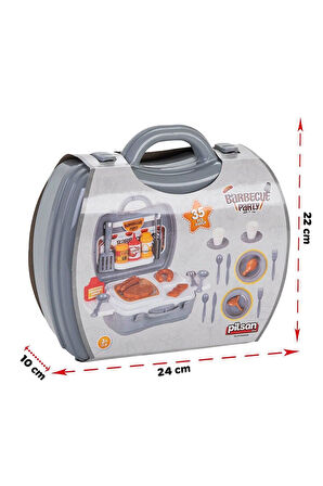 Erkek Çocuk Oyuncak 03 368 Çantalı Barbekü Seti Kız Çocuk Eğitici Oyuncaklar