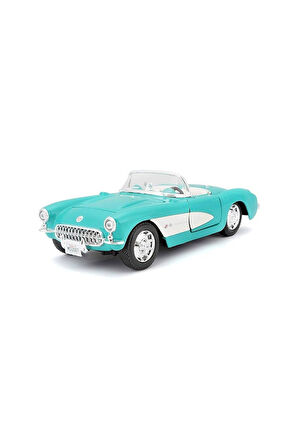 Erkek Çocuk Oyuncak MAY 31275 1957 Chevrolet Corvette 1:24 Kız Çocuk Eğitici Oyuncaklar