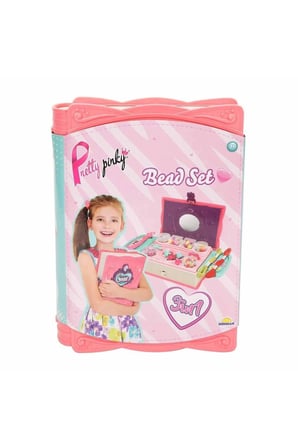 Erkek Çocuk Oyuncak 3662 Pretty Pinky 3'ü 1 Arada Boncuk Yapım Seti -Sunman Kız Çocuk Eğitici Oyunca