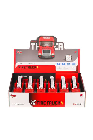 Erkek Çocuk Oyuncak KLX800-239 Sesli Işıklı İtfaiye Tırı 1:24 -1adet fiyatıdır Kız Çocuk Eğitici Oyu