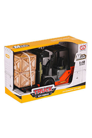 Erkek Çocuk Oyuncak 9998-16 Fonksiyonel Forklift Aracı 24cm 1:10 -Birliktoys Kız Çocuk Eğitici Oyunc