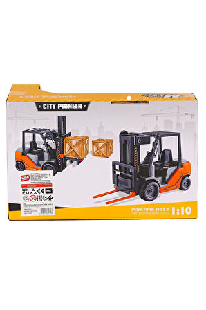 Erkek Çocuk Oyuncak 9998-16 Fonksiyonel Forklift Aracı 24cm 1:10 -Birliktoys Kız Çocuk Eğitici Oyunc