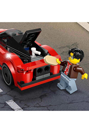 Erkek Çocuk Oyuncak City Kırmızı Spor Araba 60448 Kız Çocuk Eğitici Oyuncaklar