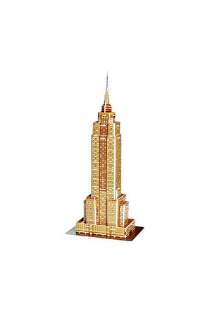 Erkek Çocuk Oyuncak 00119 Revell 3D Puzzle Empire State Binası 24 parça Kız Çocuk Eğitici Oyuncaklar