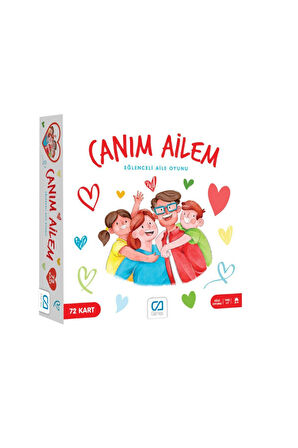 Erkek Çocuk Oyuncak CAOYN-6025 Canım Ailem Kutu Oyunu Kız Çocuk Eğitici Oyuncaklar
