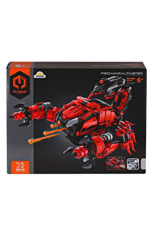 Erkek Çocuk Oyuncak 7801 IMM Master Blokları Akrep El Silahı Kırmızı 664 Parça Kız Çocuk Eğitici Oyu