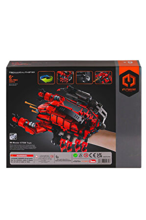 Erkek Çocuk Oyuncak 7801 IMM Master Blokları Akrep El Silahı Kırmızı 664 Parça Kız Çocuk Eğitici Oyu
