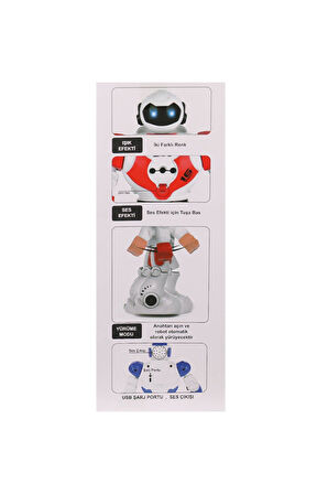 Erkek Çocuk Oyuncak GGE-606-29 Kumandalı Işıklı Dansçı İnteraktif Robot Kız Çocuk Eğitici Oyuncaklar