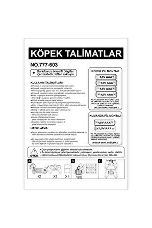 Erkek Çocuk Oyuncak GL-777-603 U/K IŞIKLI VE SESLİ SEVİMLİ ROBOT -VRD Kız Çocuk Eğitici Oyuncaklar