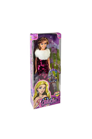 WG-66772 KUT.RENK DEĞİŞTİREN PULLU BEBEK 29CM -VRD