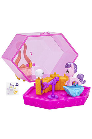 Erkek Çocuk Oyuncak F3872 My Little Pony- Mini Dünya Sihri: Kristal Figür Anahtarlık Kız Çocuk Eğiti