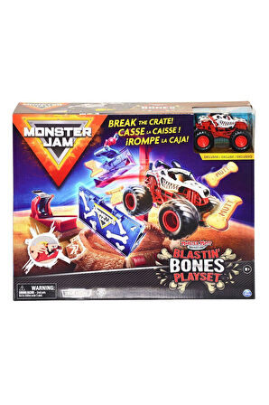 Erkek Çocuk Oyuncak 6045029 Monster Jam 1:64 Oyun Seti Kız Çocuk Eğitici Oyuncaklar