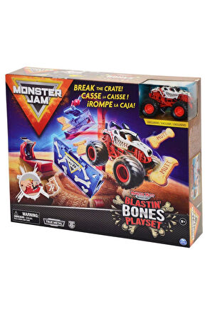 Erkek Çocuk Oyuncak 6045029 Monster Jam 1:64 Oyun Seti Kız Çocuk Eğitici Oyuncaklar