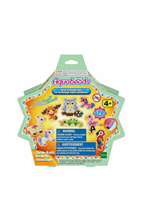 Erkek Çocuk Oyuncak 31602 AquaBeads Star Bead Arkadaşlar Seti / Yedek boncuk paketi / Epoch / +4 yaş