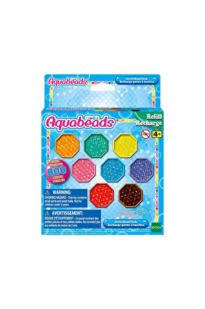 Erkek Çocuk Oyuncak 31520 Epoch AquaBeads Kristal Boncuk Paketi - Yedek Paket, 800 parça +4 yaş Kız