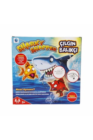 Erkek Çocuk Oyuncak S00075471 OYUN SHARKY SNAPPER FİSHİNG GAME -SUN Kız Çocuk Eğitici Oyuncaklar