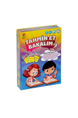 Erkek Çocuk Oyuncak LCTB7132 Laço, Tahmin Et Bakalım Kız Çocuk Eğitici Oyuncaklar
