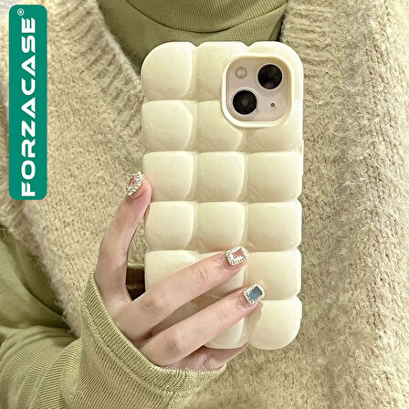 Forzacase iPhone 15 Pro uyumlu Candy Serisi Darbeye Dayanıklı Parlak Esnek Silikon Kılıf