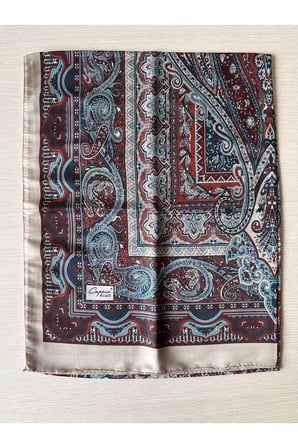 Scarf İpek Görünümlü Etnik Esinti Şal