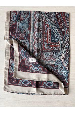 Scarf İpek Görünümlü Etnik Esinti Şal