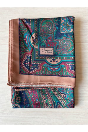 Scarf İpek Görünümlü Etnik Esinti Şal