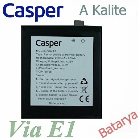 Casper Via E1 Batarya