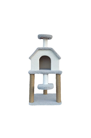 Çift Katlı Kedi Evi