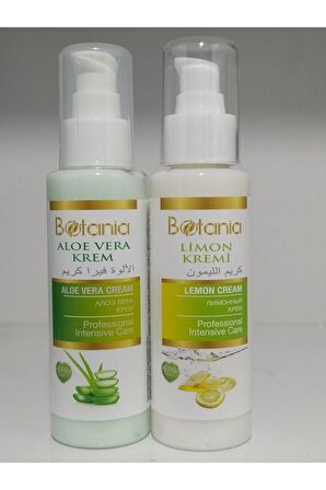 Aloe Vera Krem Ve Limon Kremi 2 Adet 100 Ml