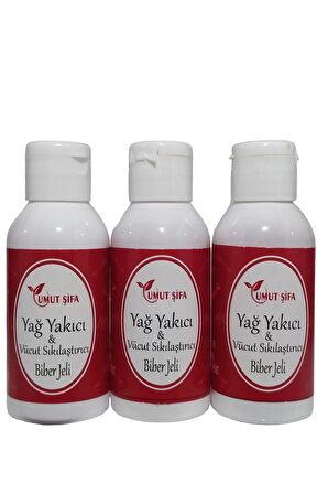 Yağ Yakıcı Ve Sıkılaştırıcı Biber Jeli 3 Adet 125 Ml