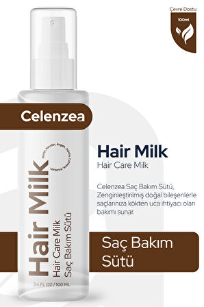 Saç Bakım Sütü Hızlı Saç Uzatma & %100 Onarıcı Bakım Hair Milk 100ml