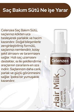 Saç Bakım Sütü Hızlı Saç Uzatma & %100 Onarıcı Bakım Hair Milk 100ml