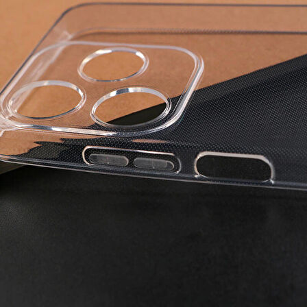 Tecno Tekno Spark 10C Kılıf Süper Şeffaf Silikon Kapak