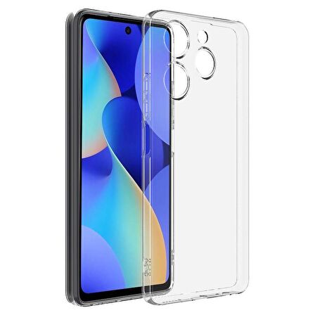 Tecno Tekno Spark 10 Pro Kılıf Süper Şeffaf Silikon Kapak