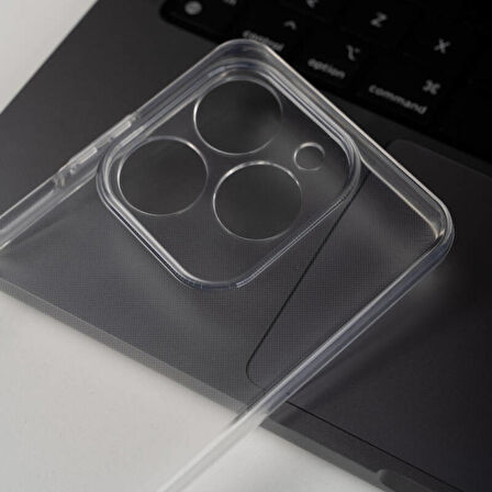 Tecno Tekno Spark 20 Kılıf  2mm Anti Shock Kamera Korumalı Silikon Kapak